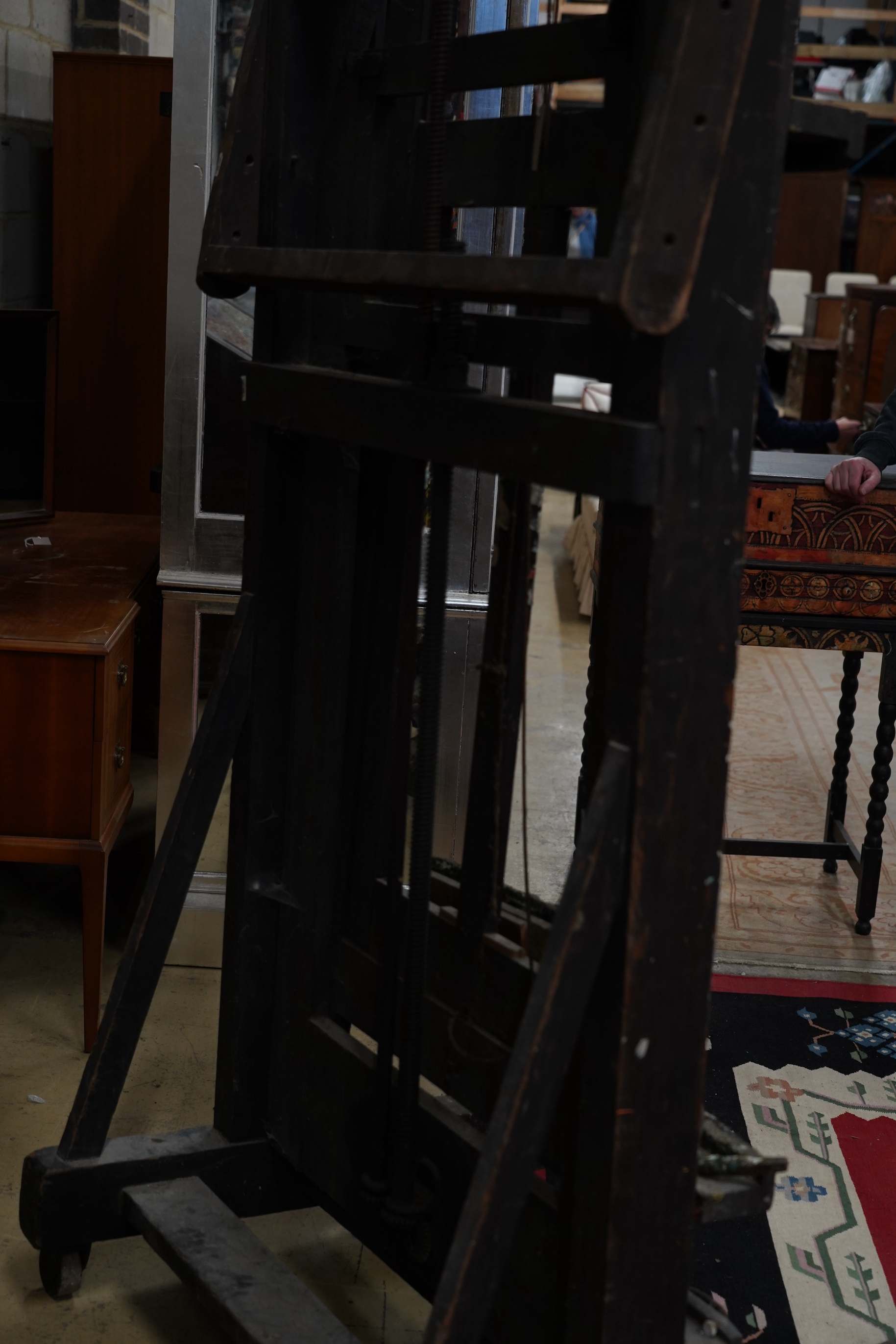 John Bratby (1928-1992): The artist's easel